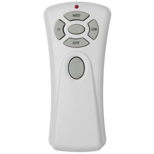 Mercator Grey Ceiling Fan Remote Control - 61mm Acrylic - Easy Use - Auzzistore