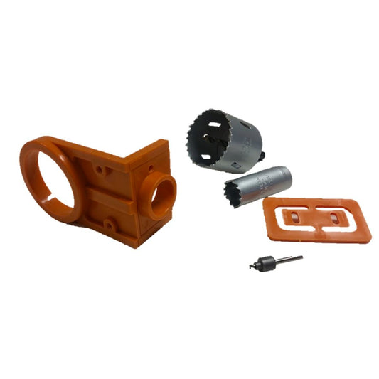 Craftright Door Lock Installation Kit - 25mm 54mm Metal Plastic Easy Use - Auzzistore