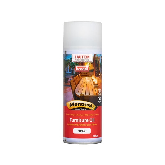 Bondall Teak Monocel Furniture Oil 300g Oil UV Protection Finish - Auzzistore