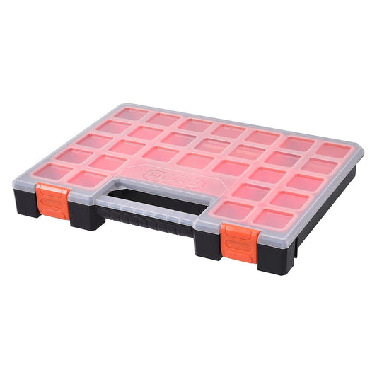 Tactix Organiser - 405mm - PP - 12 Removable Tubs