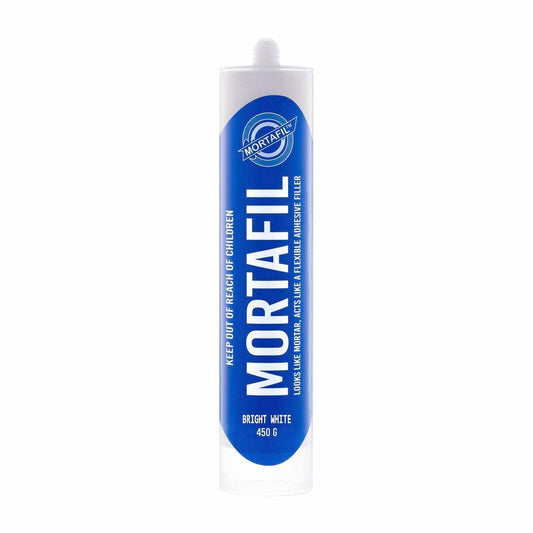 Mortafil White Mortar 450g Polymer Based Flexible Adhesive Filler