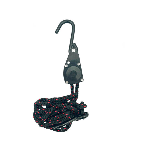Grunt Rope Ratchet Tie Down 6mm x 240cm Easy Secure Load Solution – view 2