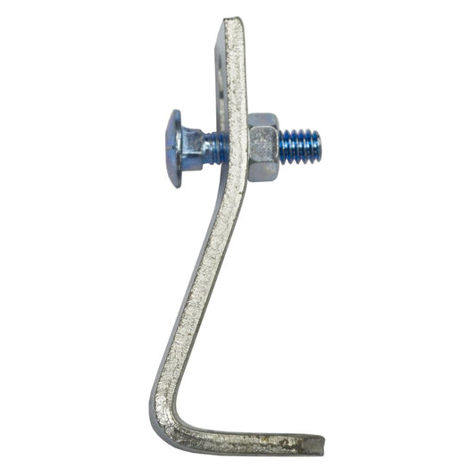 Kinetic No 7 Saddle Clips 2 Pack Galvanised Iron Rust Resistant - Auzzistore