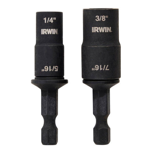Irwin 2 Piece Double Ended Nut Driver - 80mm x 20mm x 120mm - Durable, Versatile - Auzzistore