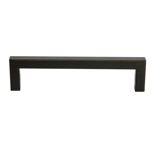 Taskmaster 128mm Matte Black Hollow Square Handle - Steel - 1 Pack