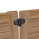 TruClose® Self-Closing Safety Gate Hinges - Adjustable - Black - Durable