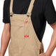 Hard Yakka Khaki Bib Brace Overalls Size 97 - Durable Cotton Drill - Practical Design