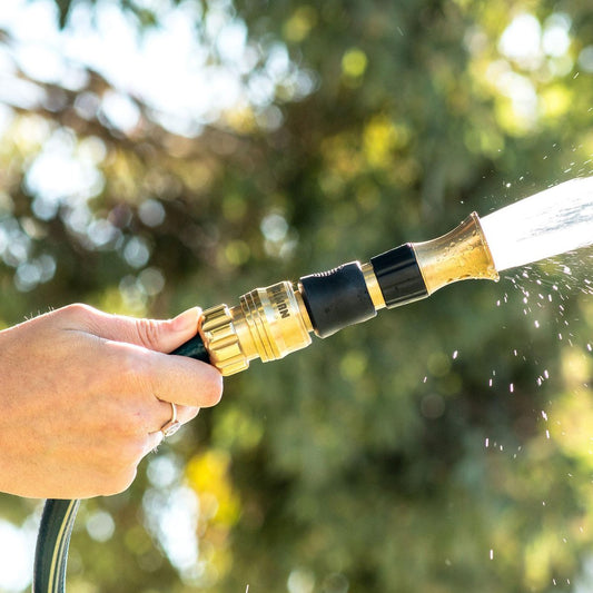 Holman Hi Flow Nozzle - 12mm Brass - Adjustable - Durable Design – view 2 - Auzzistore