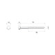 Zenith Hot Dip Galvanised Hex Head Coach Screws M6 x 75mm 25 Pack – view 4