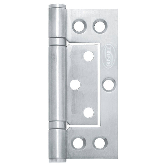 Austyle 304 Stainless Steel Fast Fix Non Mortise Flush Hinge 100mm x 47mm - Satin Stainless Steel - 1 Pack – view 2