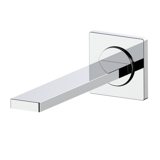 Mondella Chrome Rococo Bath Spout - 200mm - Lead-Free Stainless Steel