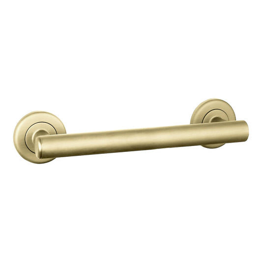 Evekare 300mm Brushed Brass Linear Grab Rail - 250kg Weight Rating - Durable Support