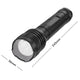 Ironhorse 1400lm Premium Torch Flashlight - Adjustable Focus - Black - 6 AA Batteries