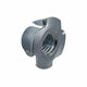 Everhang M10 Zinc Plated Tee Nut and Bolt 4 Pack - 10mm Steel Durable