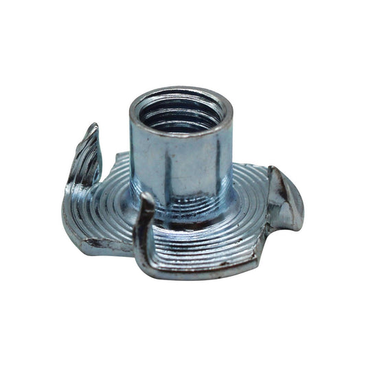 M6 Zinc Plated T Nuts - 4 Pack - 6mm - Durable Fastening Solution – view 2 - Auzzistore