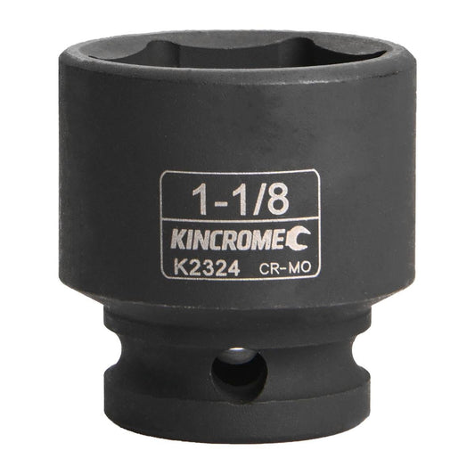 Kincrome 1-1/8 Inch Square Drive Impact Socket Cr-Mo Durable Design