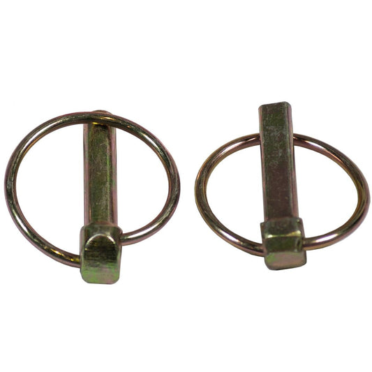 Goliath Lynch Pin Pair 9.5mm Brass Coated Steel Corrosion Resistant - Auzzistore