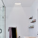 Brilliant 22.5cm Plug-In DIY Tri-Colour LED Oyster Ceiling Light - Energy Efficient - Multi Fit
