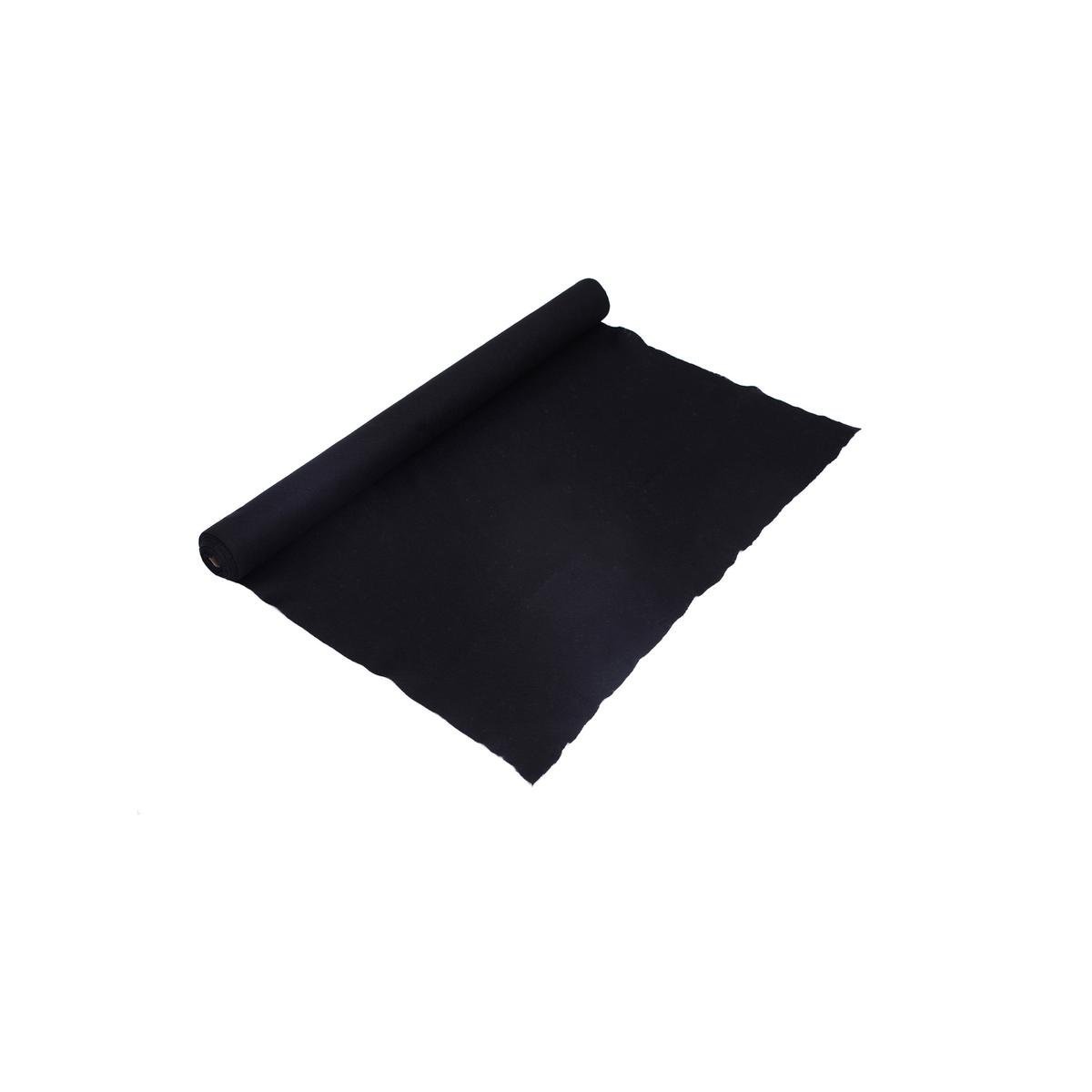 WaterLOCK Black 0.9 x 10m Mulch Mat - 80GSM PET - Retains Moisture