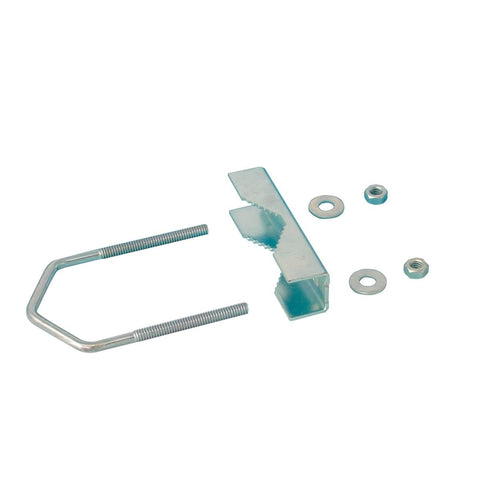 Antsig 8mm U Bolt and V Block Clamp - 90mm Grey Galvanised Durable - Auzzistore