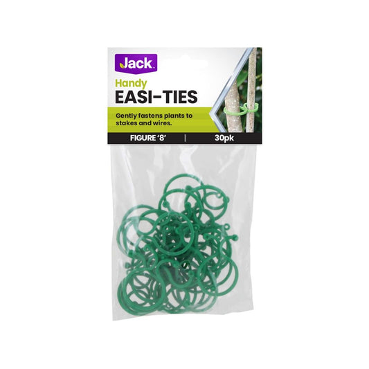 Jack Handy Easi Ties - 30 Pack - Plastic - Soft on Plants - Auzzistore