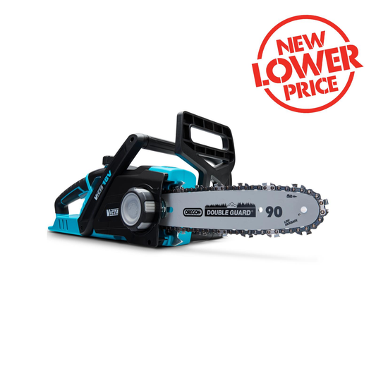 Victa 18V Chainsaw Cordless Li-Ion Kit - 5.0Ah Battery & Charger - 10" Bar