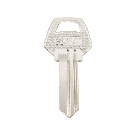 Ehi cb27r Silver Blank Key - Nickel Plated Brass - Key Cutting Service – view 2 - Auzzistore