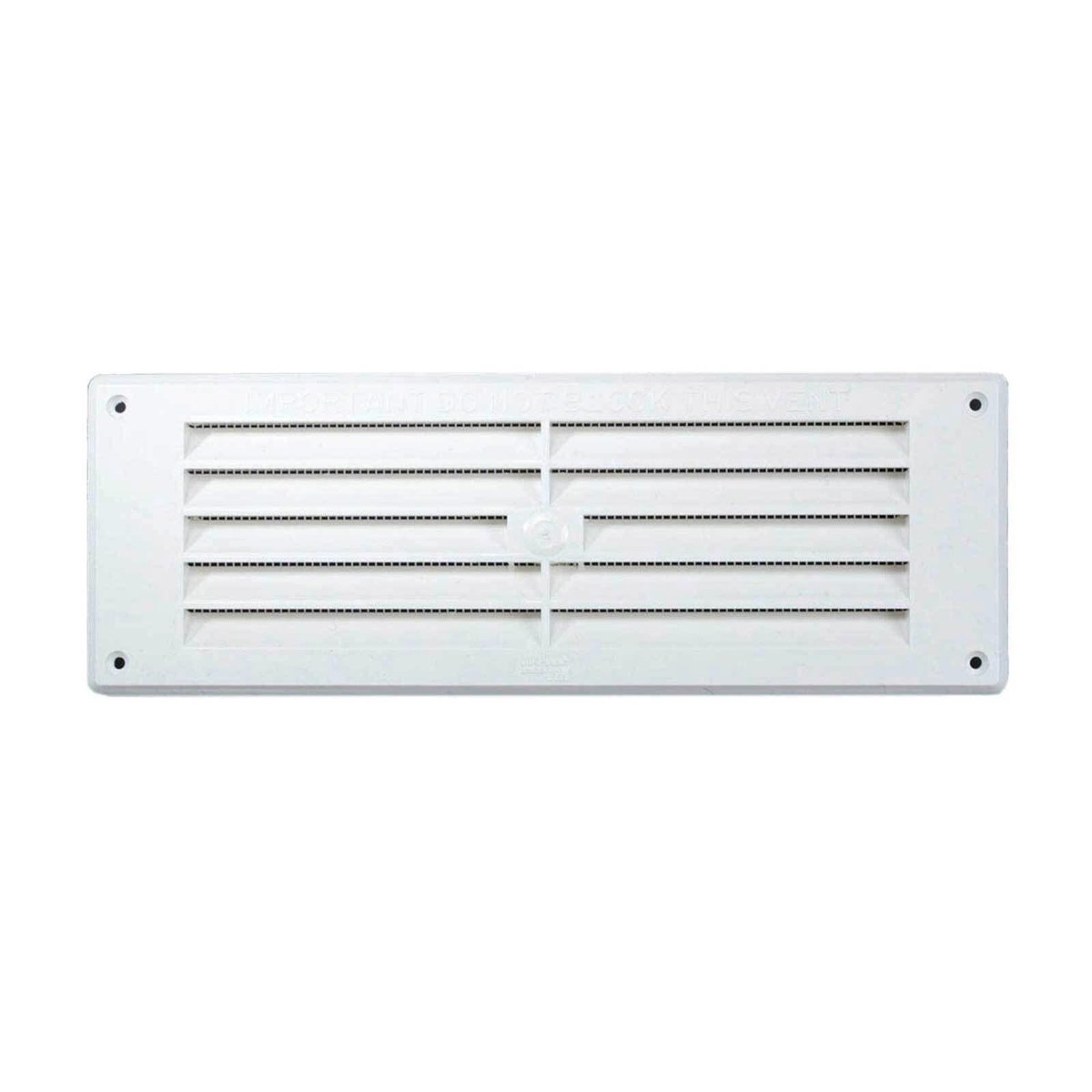 Haron Plastic Wall and Eave Vent 270 x 95mm Prevents Dampness