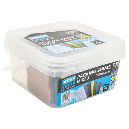 Titan 72mm Mixed Shim Packing - 44 Pieces - Heavy-Duty Support – view 2 - Auzzistore