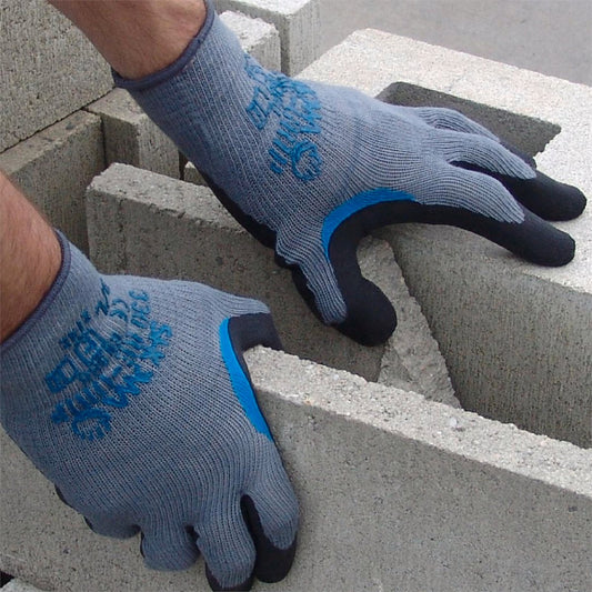 Lynn River Showa 330 Re Grip Gardening Gloves Large - 90mm x 240mm - Grey/Black - Durable, Comfortable, Excellent Grip – view 2 - Auzzistore
