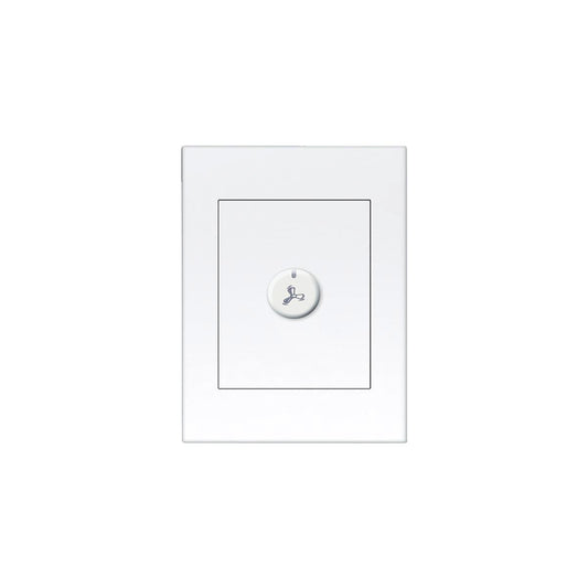 Hpm Vivo Fan Controller White - 3 Speed - Plastic - Easy Installation