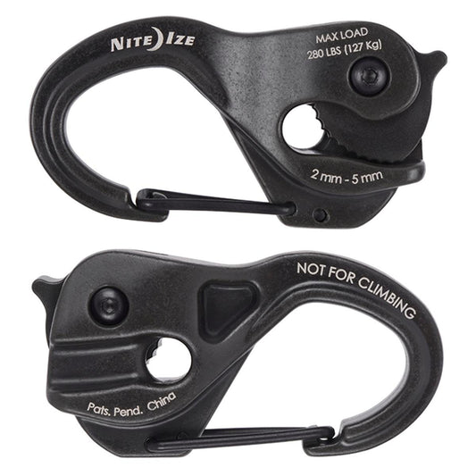 Nite Ize CamJam XT Aluminum Rope and Cord Tightener - 280 lbs Capacity - 33.6mm x 19mm x 63.1mm - Auzzistore
