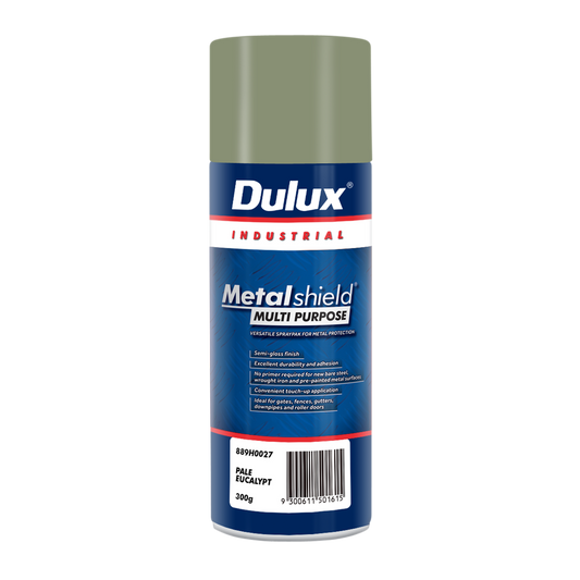 Dulux Metalshield Spray Paint 300g Pale Eucalypt Semi Gloss Durable - Auzzistore