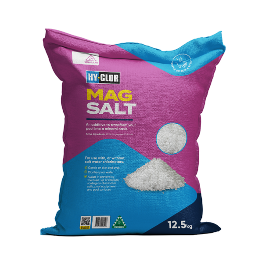 Hy Clor Mag Salt Pool Chemical - 12.5kg - Magnesium Chloride - Softens Water