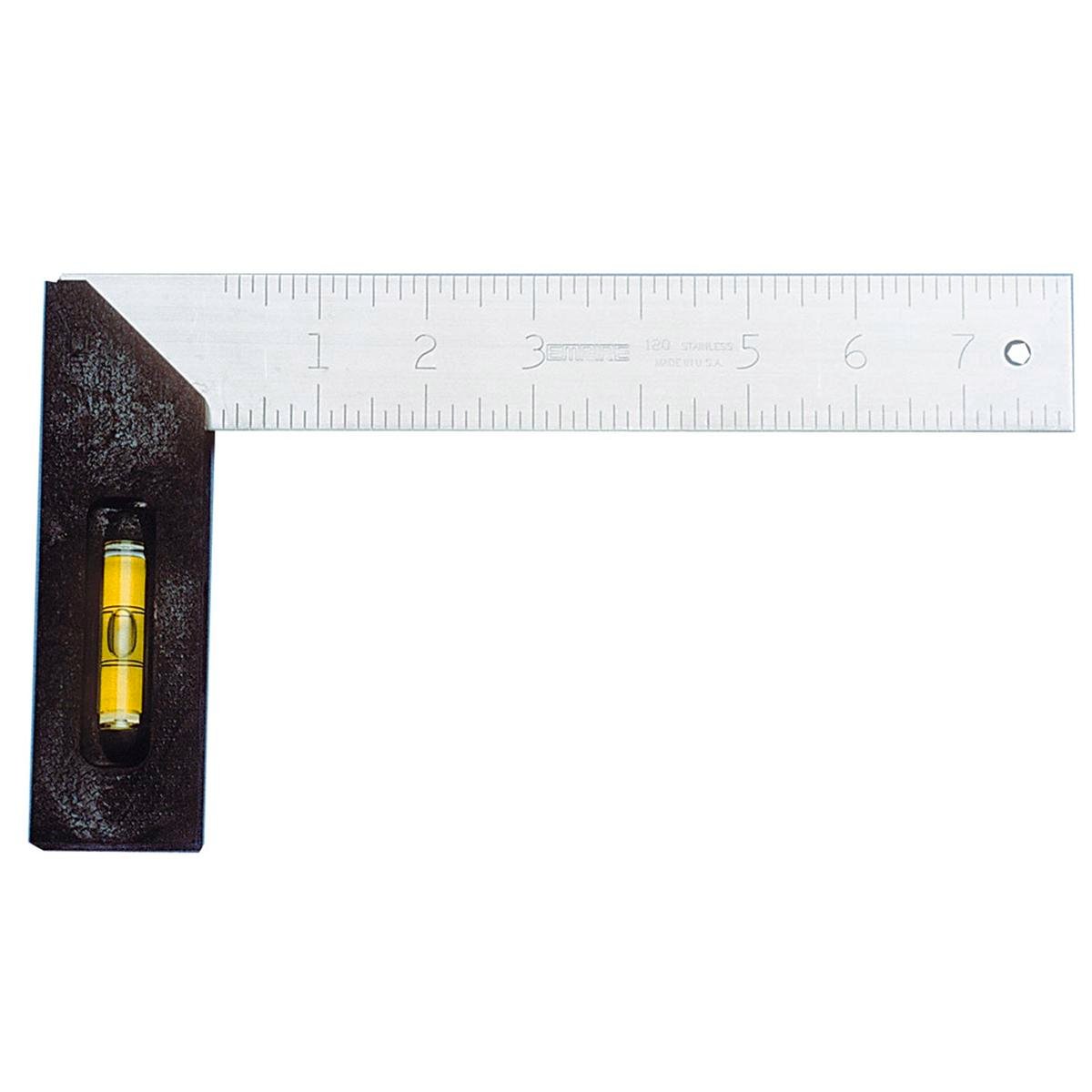 Empire 200mm Polysteel Try Square - Stainless Steel - Durable Design