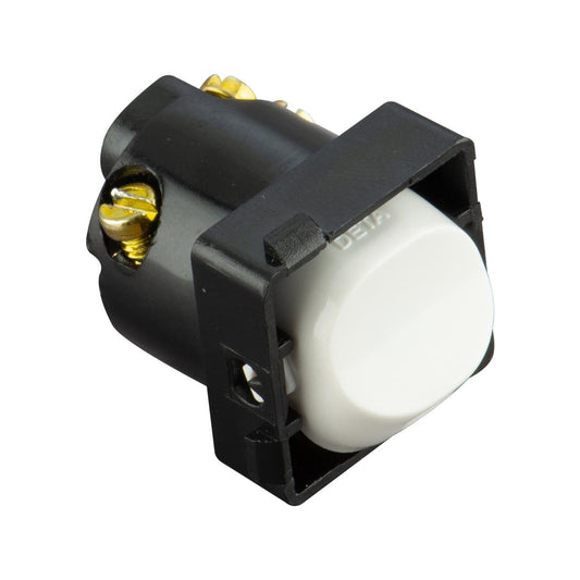 Deta White Switch Mechanism - 16A Polycarbonate - Easy Installation - Auzzistore