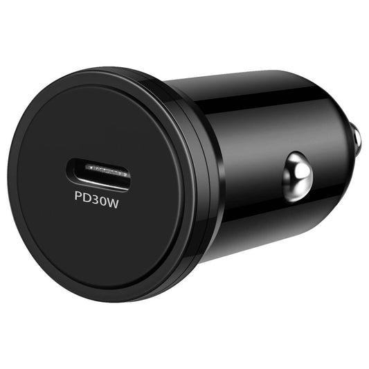 Antsig 30W USB-C Car Charger - Fast Charging - Durable Polycarbonate - 25mm x 70mm