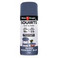 White Knight Squirts Midnight Blue Gloss Spray Paint 310g Durable Finish