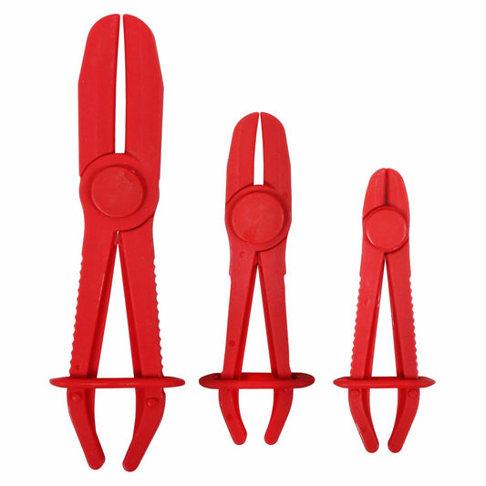 Trojan Line Clamp Set - 3 Piece - Non-Damaging Jaws - Automotive Use