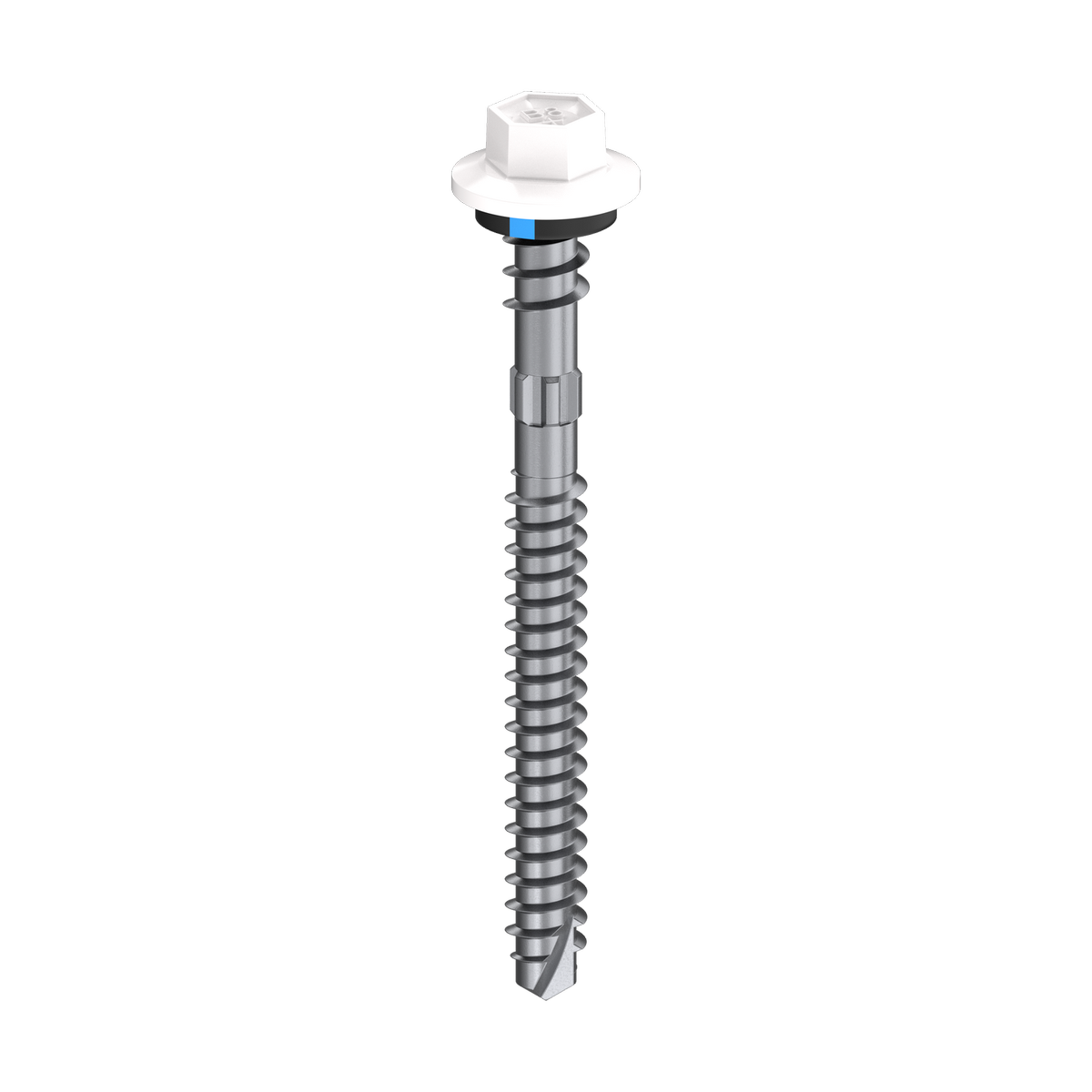 Bremick Vortex Plus Roofing Screw 6.2 x 50mm - Hex B8 - Box of 100 - W ...