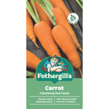 Mr Fothergill Chantenay Red Carrot Seeds 75mm Orange Sweet Flavor