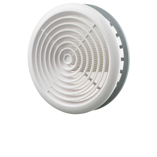 Blauberg 100mm Round Ceiling Grille - ABS Plastic - Easy Maintenance - Auzzistore