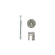 Taskmaster Connector Cam Bolts - M6 x 40mm - 20 Pack - Rust Resistant