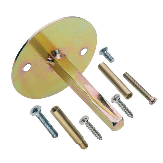 Gainsborough Dummy Fixing Kit - Set of 2 - Zinc - KT700 Spacer Rings - Auzzistore