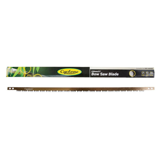 Cyclone Bow Saw Blade - 21” - High Carbon Steel - Tri-Cut Teeth