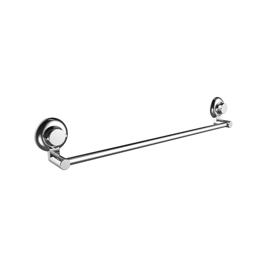 Naleon Suction Works Towel Rail - 60cm - Chrome - Easy Installation - 20kg Capacity