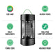 Gecko Medium LED Zapper - Insect Control Device - 30m Coverage - Weatherproof