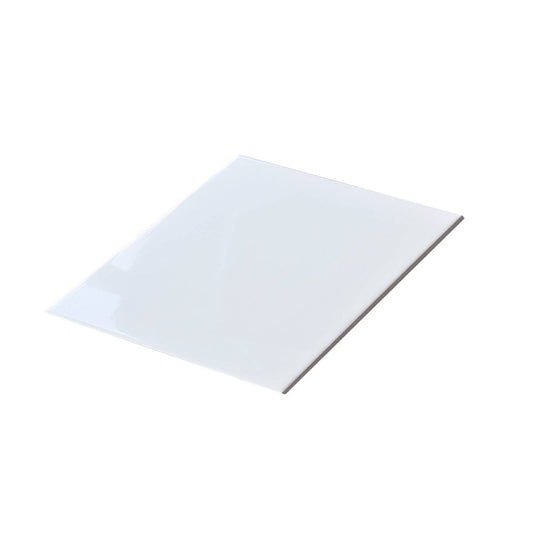 Duratile Gloss White Wall Tile 20x20cm Ceramic 1m² Coverage 25 Pack - Auzzistore