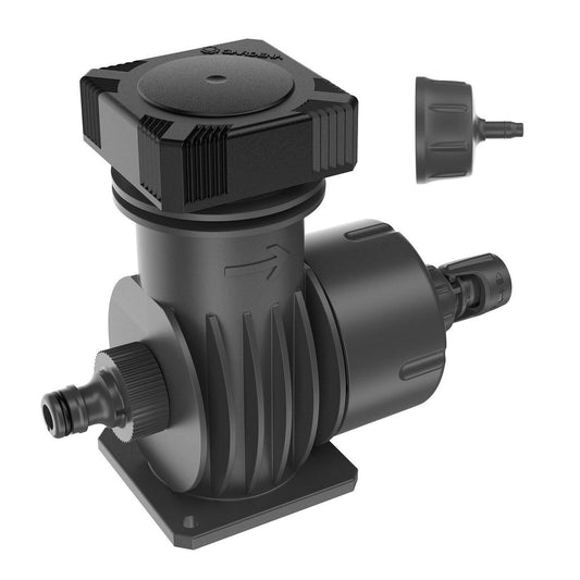 Gardena Micro Irrigation Master Unit 2000 - 4.6mm Supply Pipe - Black - 2000L/h
