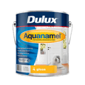 Dulux Aquanamel High Gloss White Enamel Paint 4L Water-Based Durable Finish